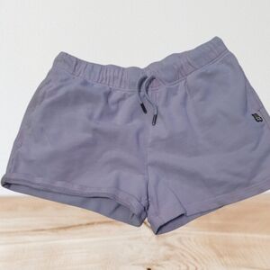​Teddy Fresh Lavender Lilac Sweat Shorts Women's Size XL - Embroidered Bear Logo